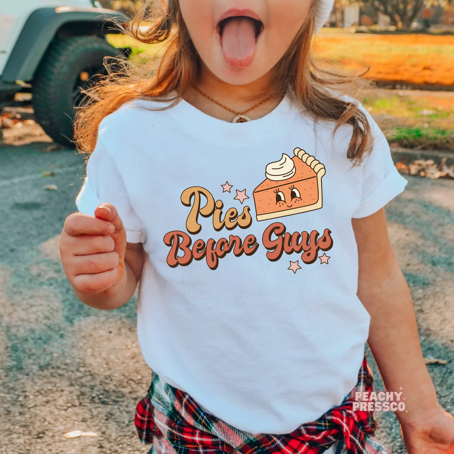 Pies Before Guys, Funny Kids Apparel