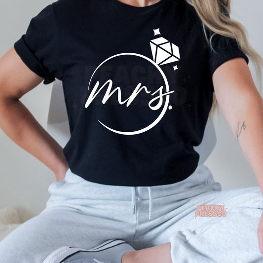 Mrs. Diamond Ring Sweatshirt – Bridal Crewneck
