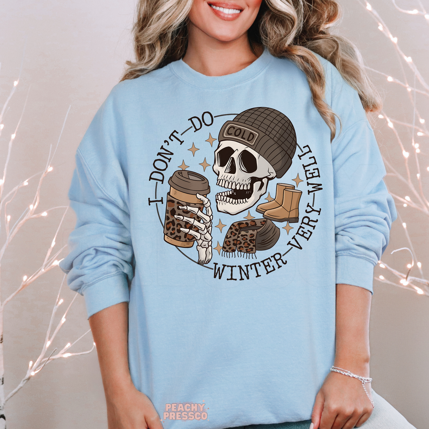 I Don’t Do Winter Very Well Sweatshirt | Funny Cozy Winter Vibes, Christmas Apparel
