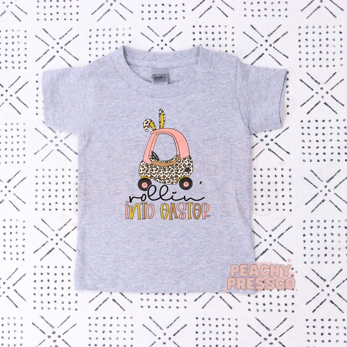 Girls Rollin' Into Easter Bunny Car T-Shirt – Cute & Trendy Apparel