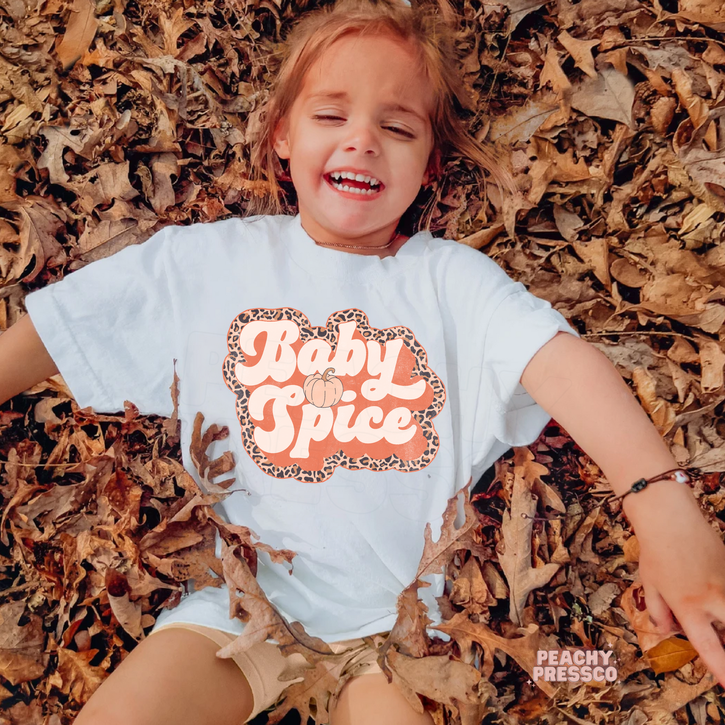 Baby Spice Leopard Print Fall Kids Apparel