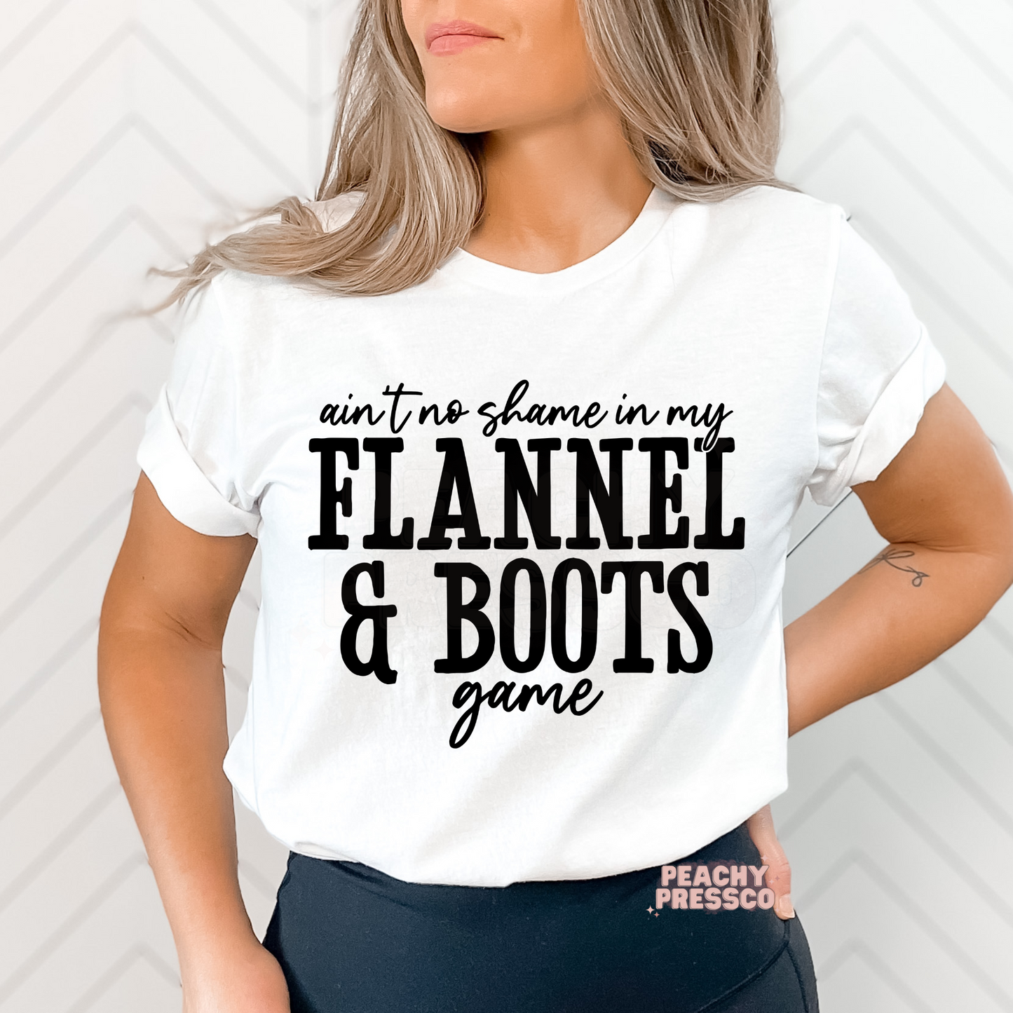 Flannel & Boots Game Shirt, Apparel