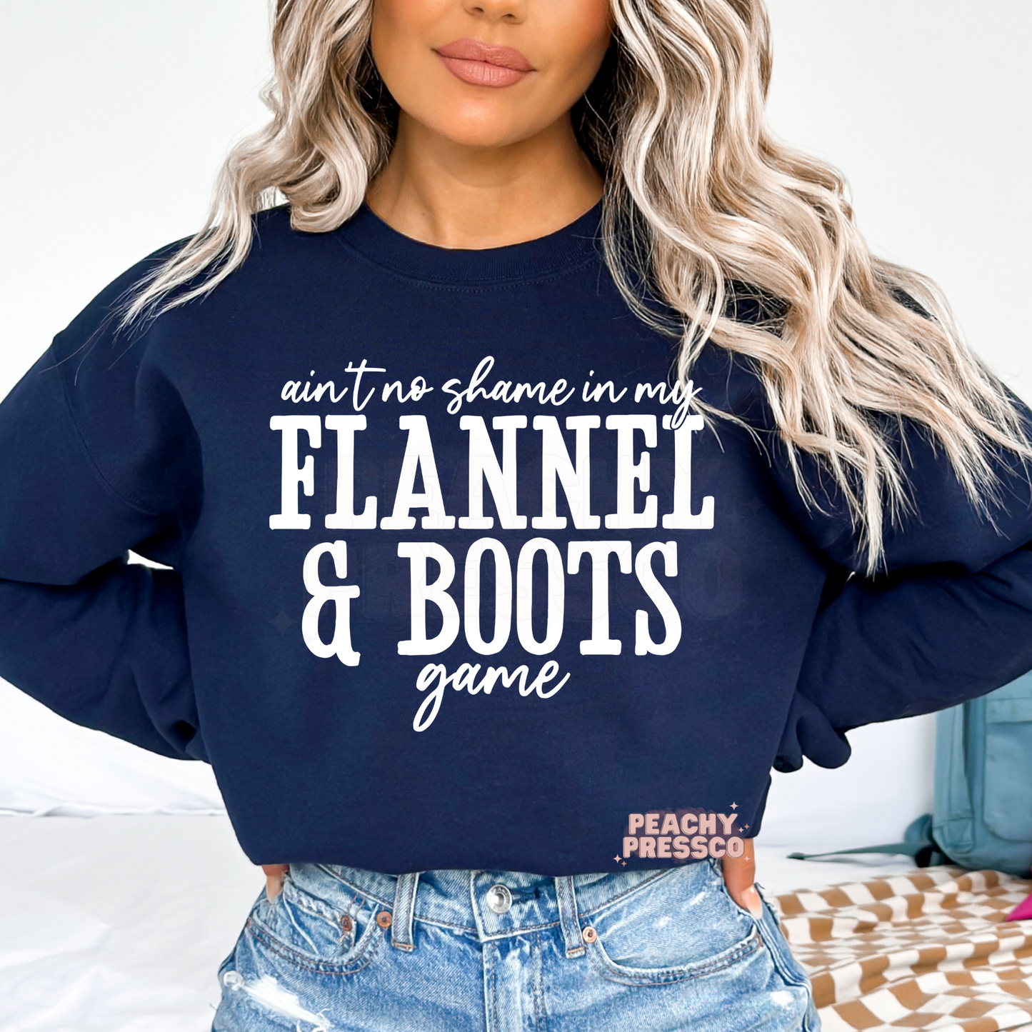 Flannel & Boots Game Shirt, Apparel