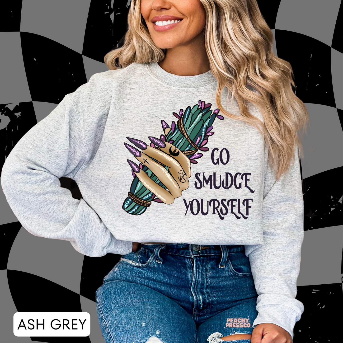 Go Smudge Yourself Shirt | Funny Witchy Vibes & Sassy Energy Apparel
