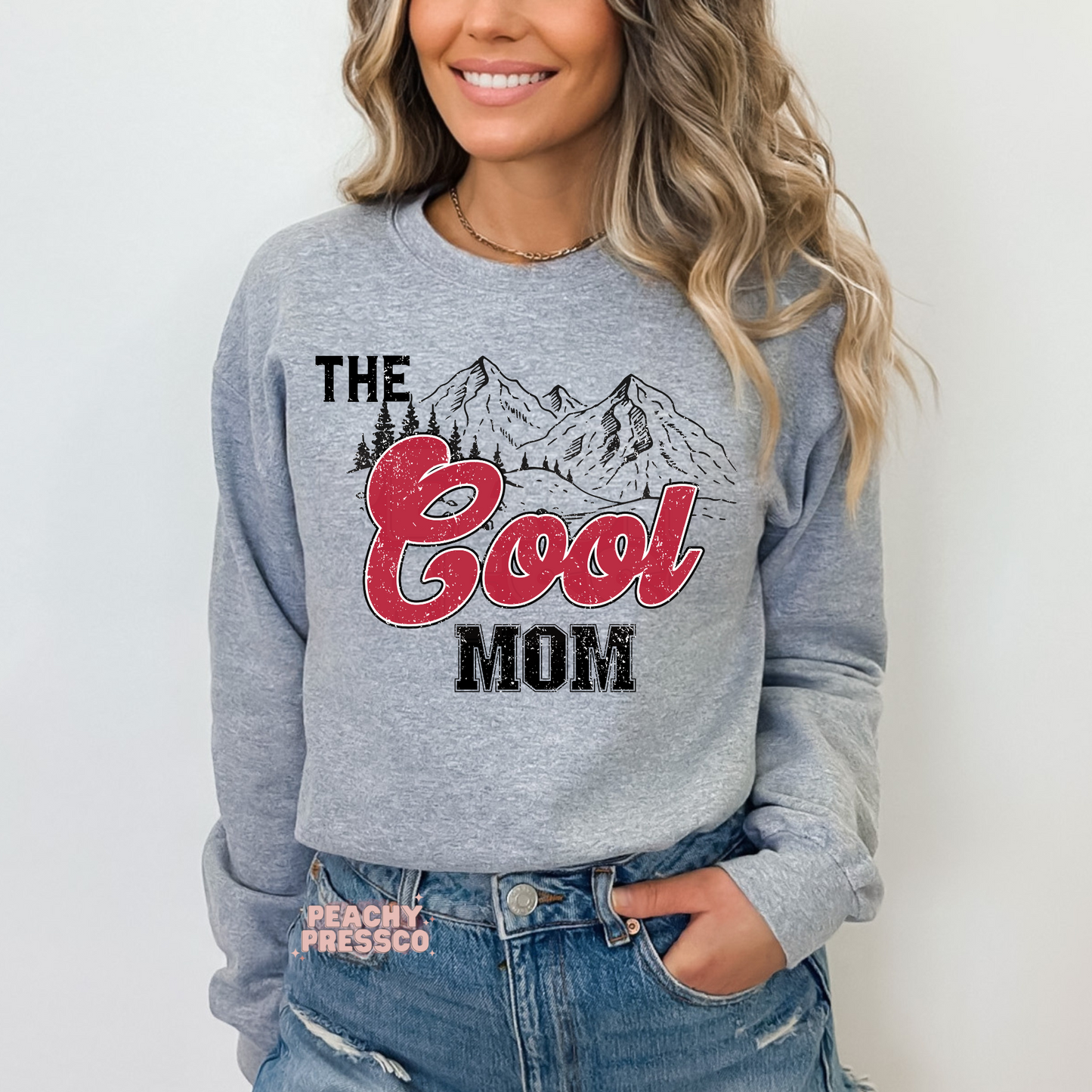The Cool Mom Mountain Graphic Tee, Apparel