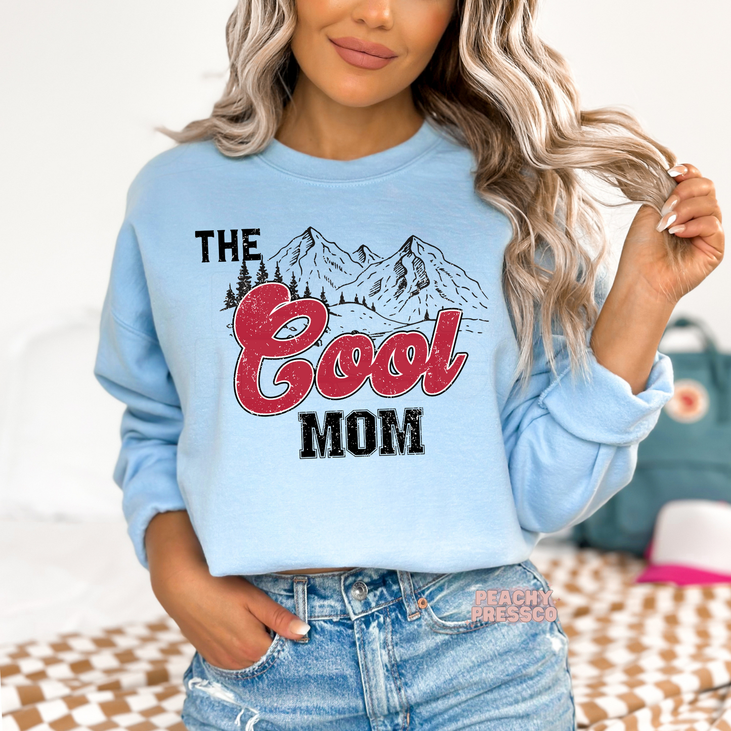 The Cool Mom Mountain Graphic Tee, Apparel