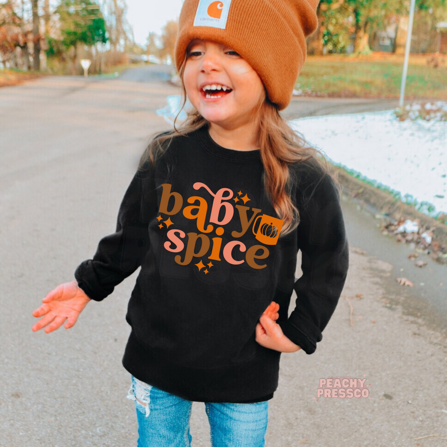 Baby Spice Retro Kids Fall Apparel