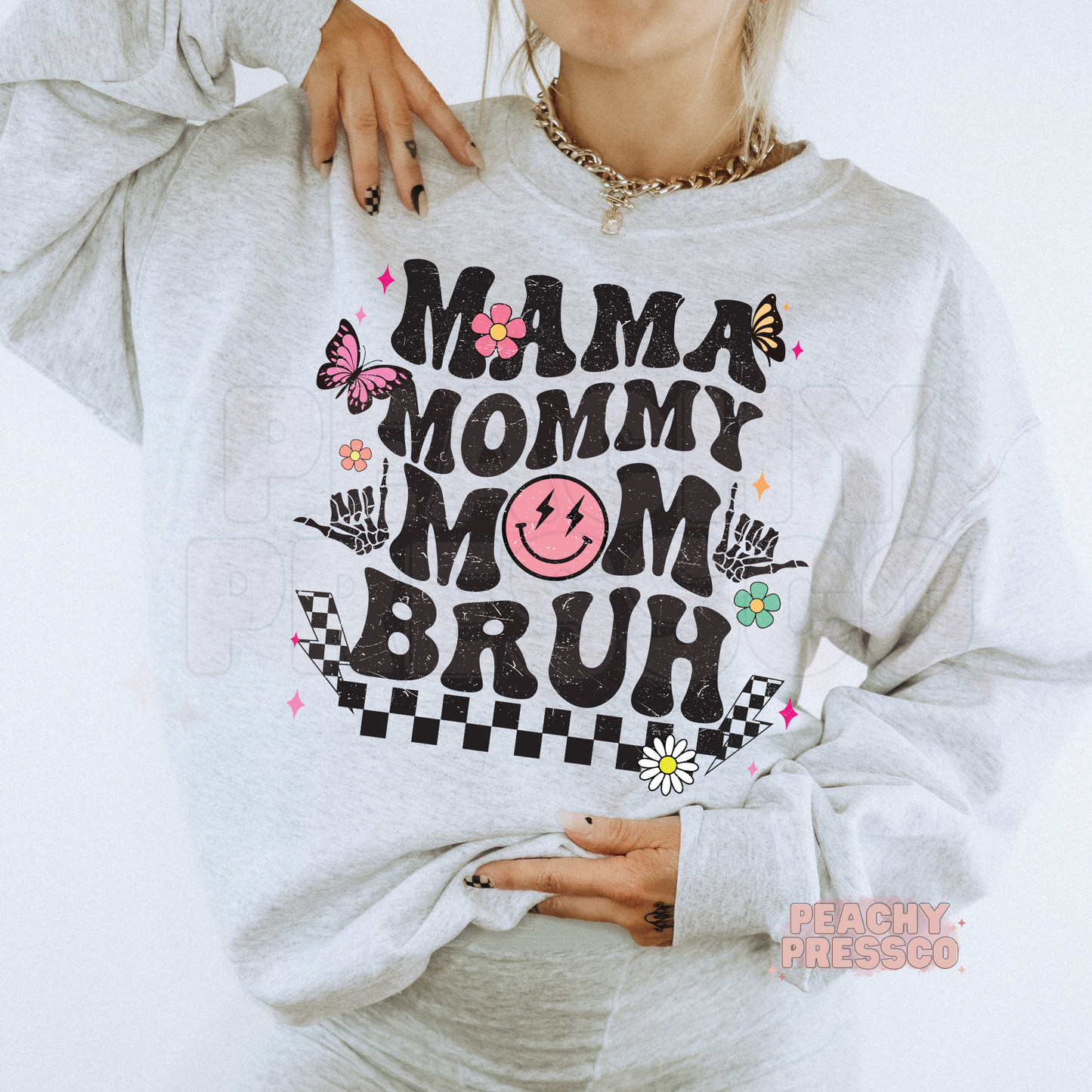 Mama Mommy Mom Bruh Graphic Apparel – Funny Mom Shirt