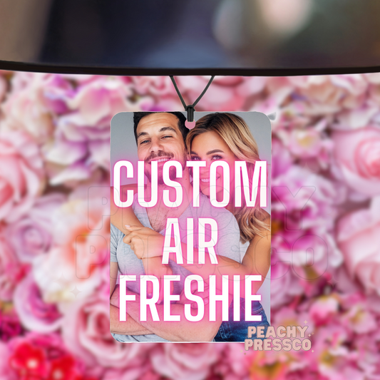 Custom Photo Car Air Freshener