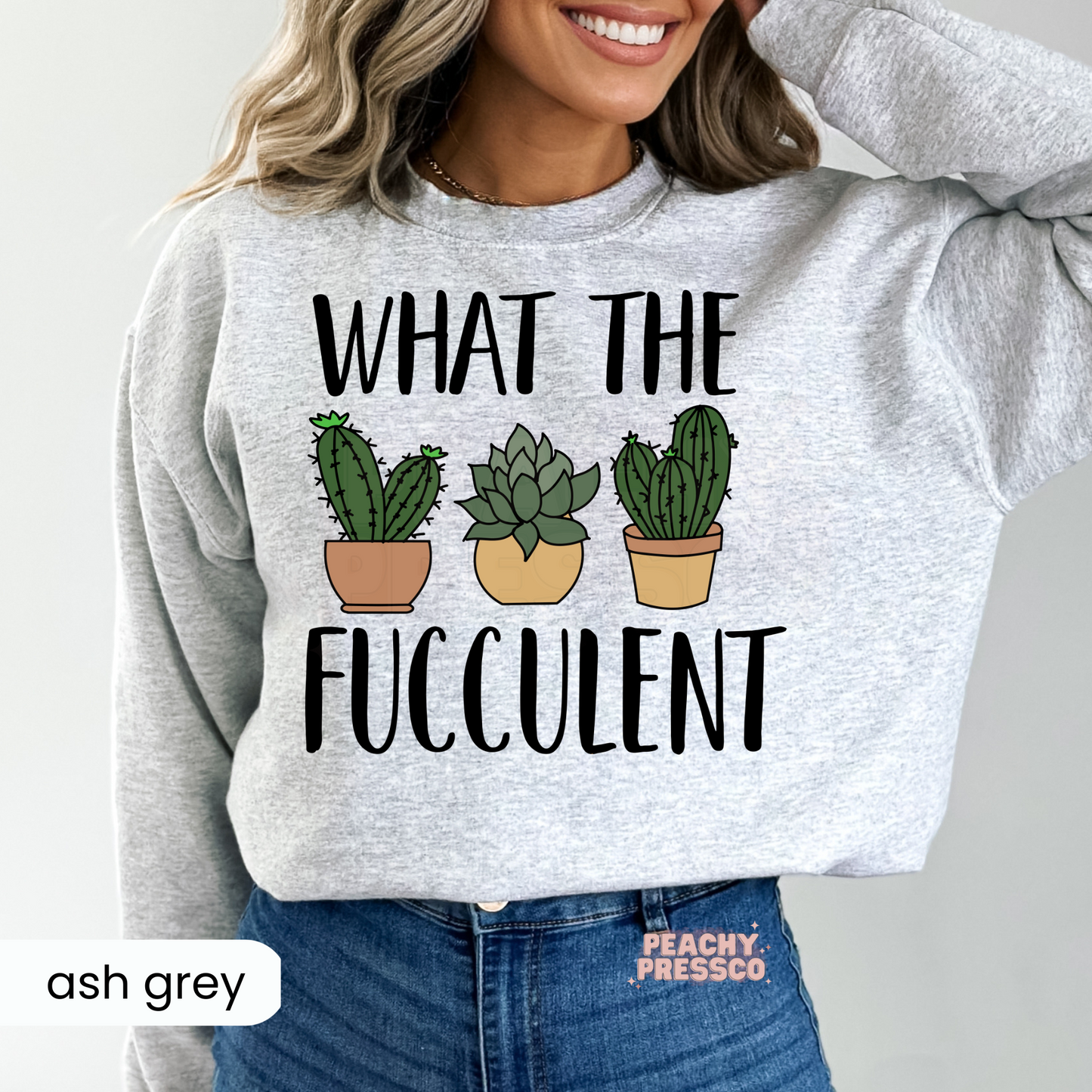 What the Fucculent Funny Plant Lover Tee – Cute Succulent Apparel