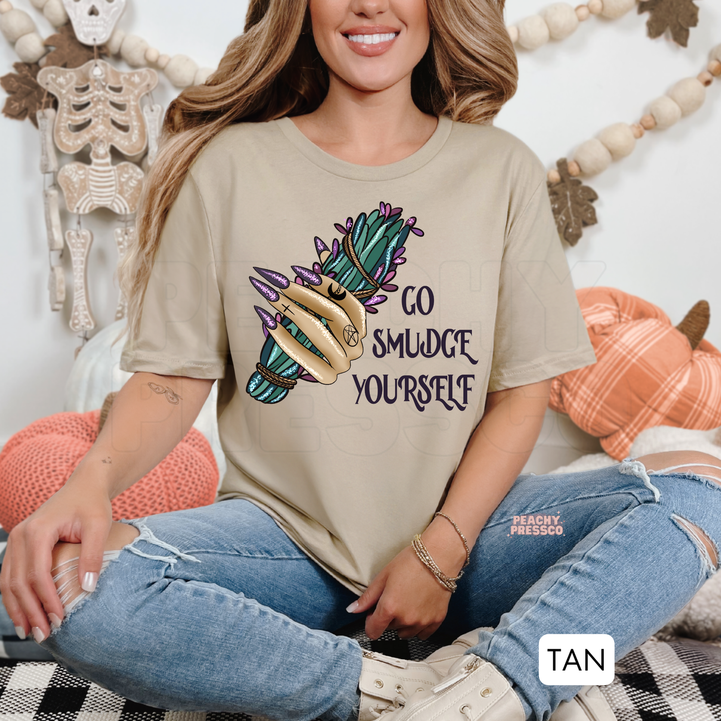 Go Smudge Yourself Shirt | Funny Witchy Vibes & Sassy Energy Apparel