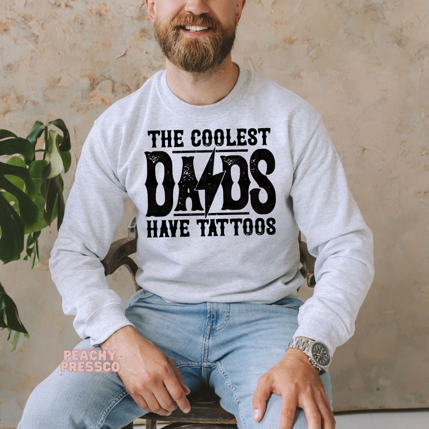 The Coolest Dads Have Tattoos T-Shirt – Funny Tattooed Dad Apparel