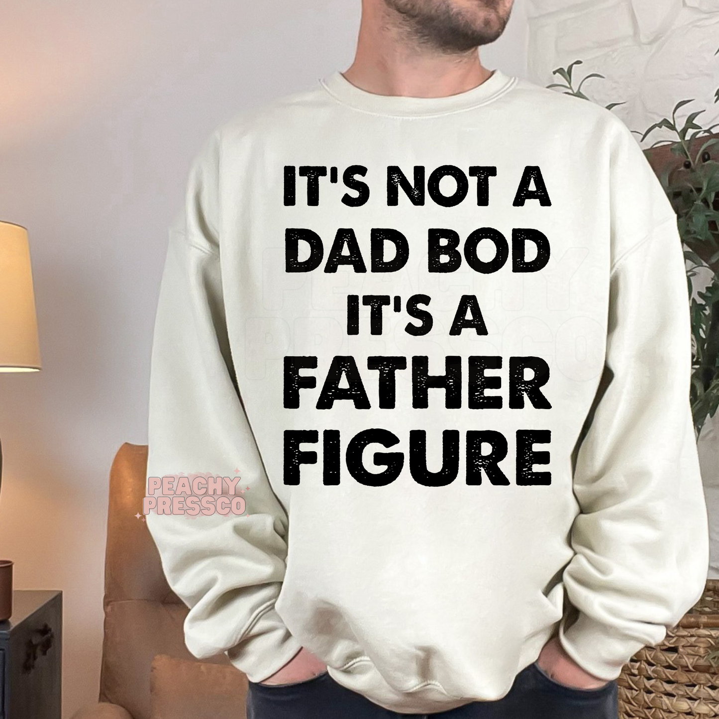 It’s Not a Dad Bod It’s a Father Figure Hoodie – Funny Fitness Gift Apparel