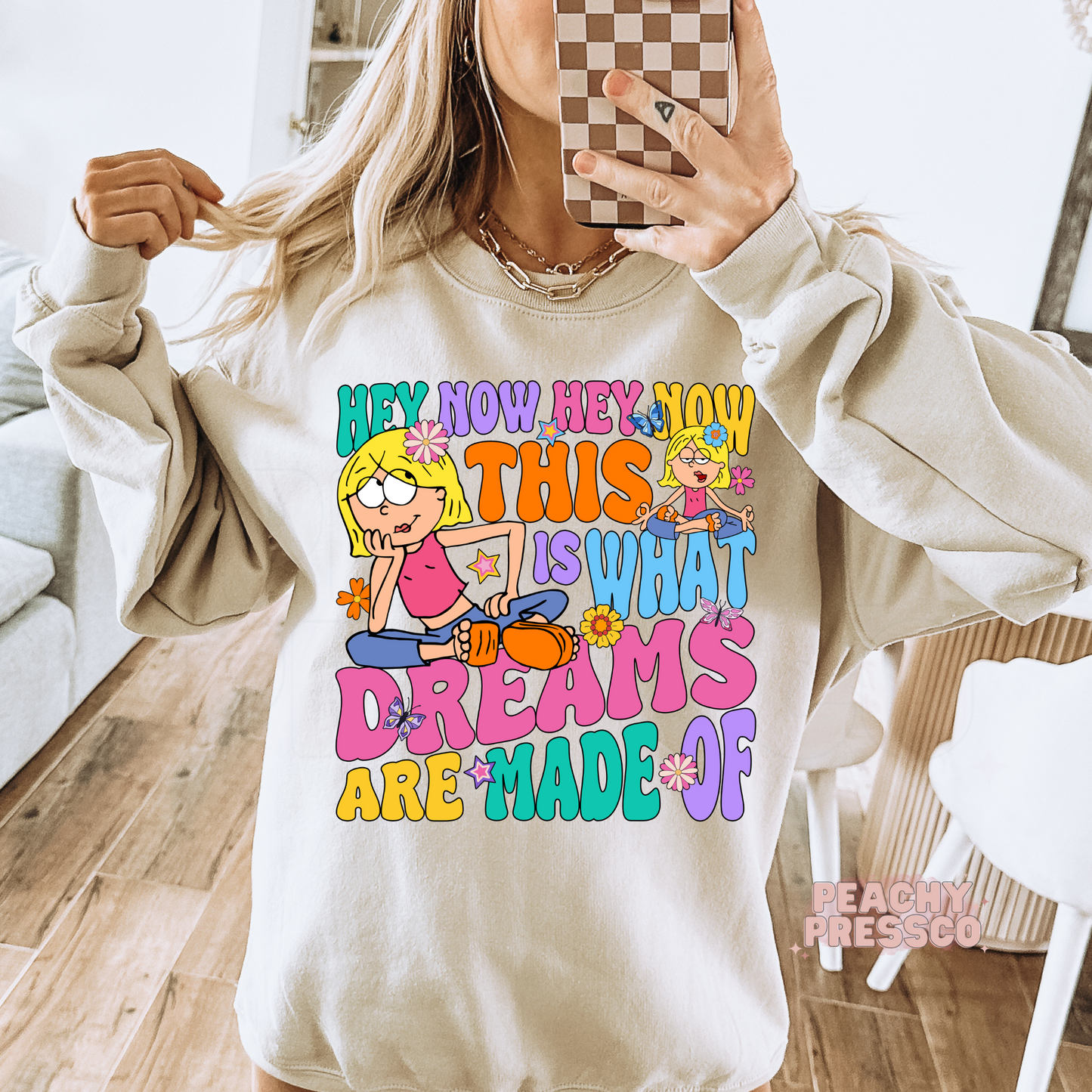 Trendy Retro, Dreams Are Made Of Graphic Tee, Crewneck Apparel