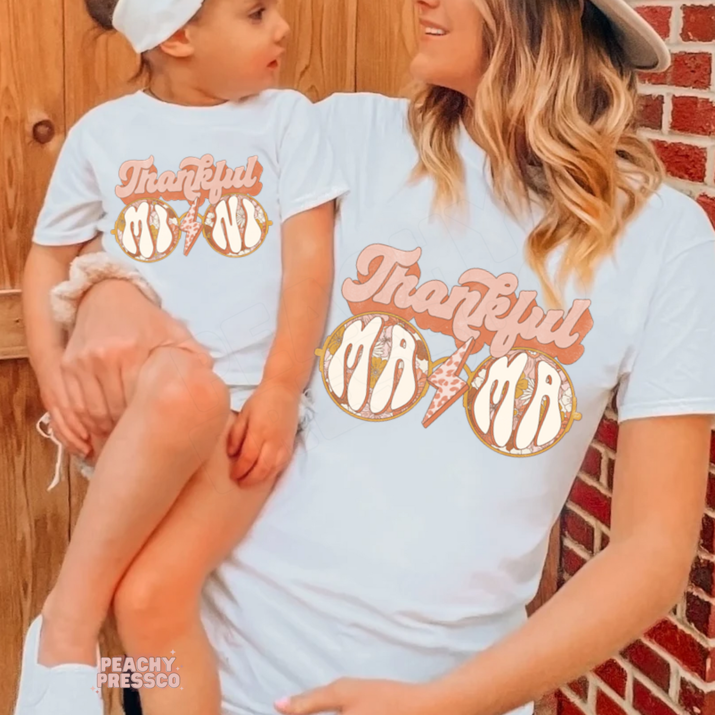 Thankful Mama & Mini Retro Sunglasses, Matching Fall Apparel