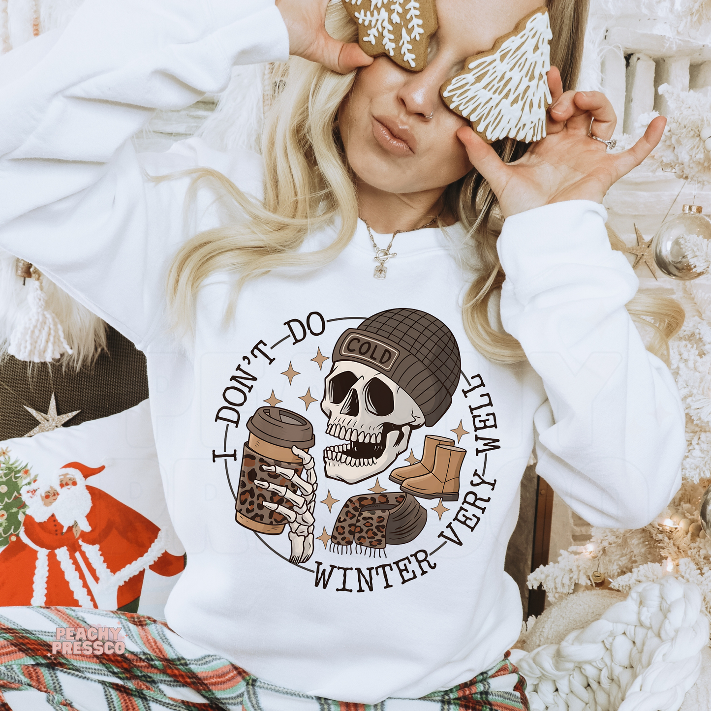 I Don’t Do Winter Very Well Sweatshirt | Funny Cozy Winter Vibes, Christmas Apparel