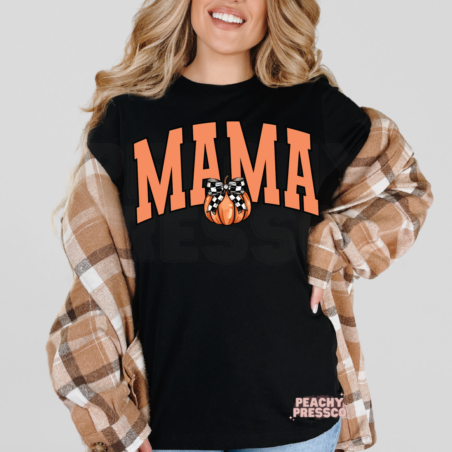 Mama Pumpkin Sweatshirt | Fall Graphic Apparel for Moms