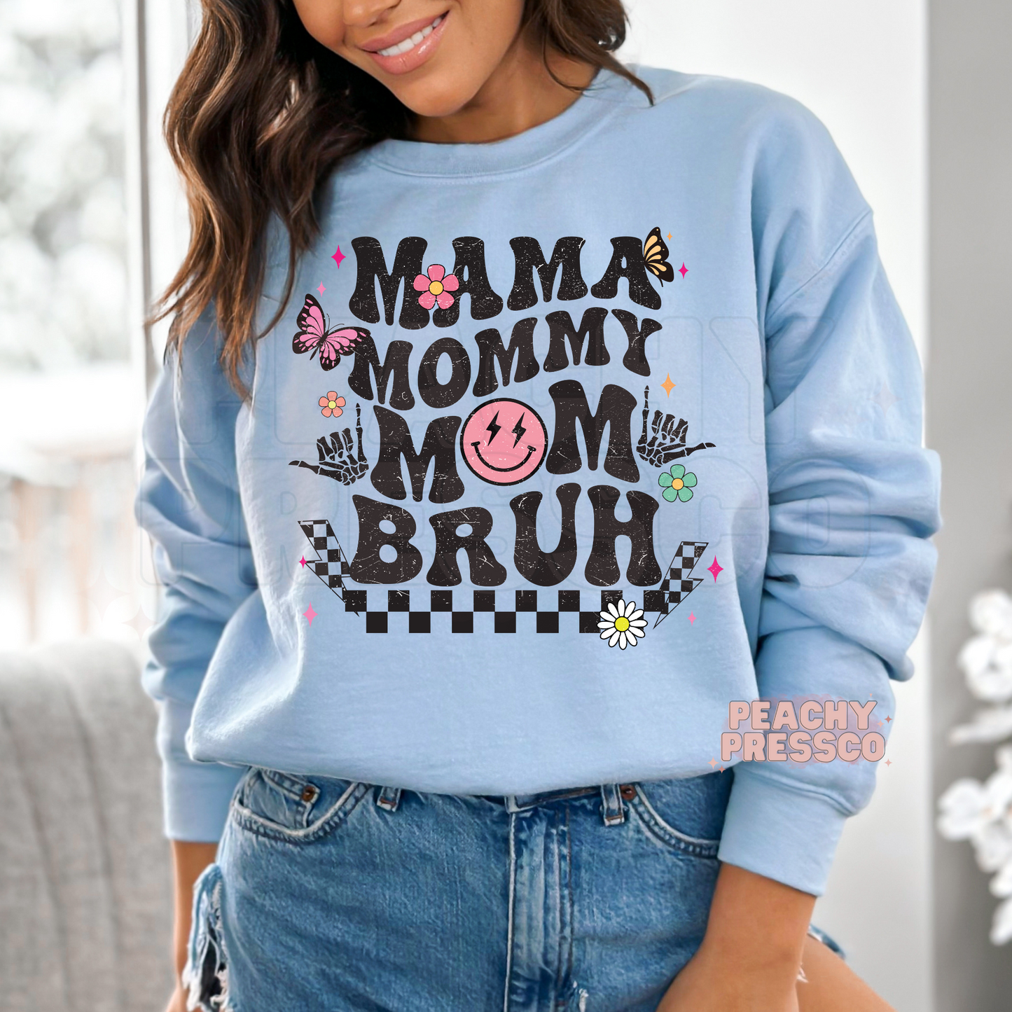 Mama Mommy Mom Bruh Graphic Apparel – Funny Mom Shirt