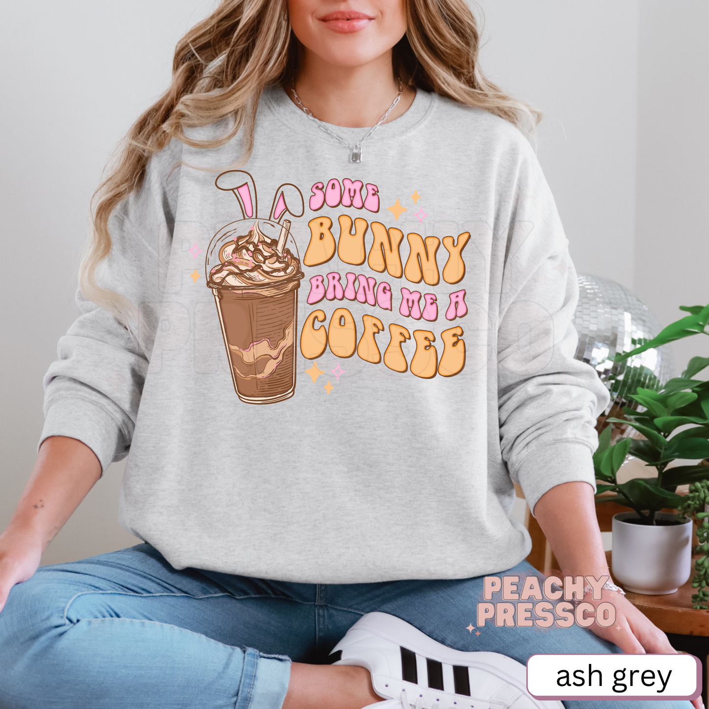 Some Bunny Bring Me Coffee T-Shirt – Cute Easter Coffee Lover Apparel