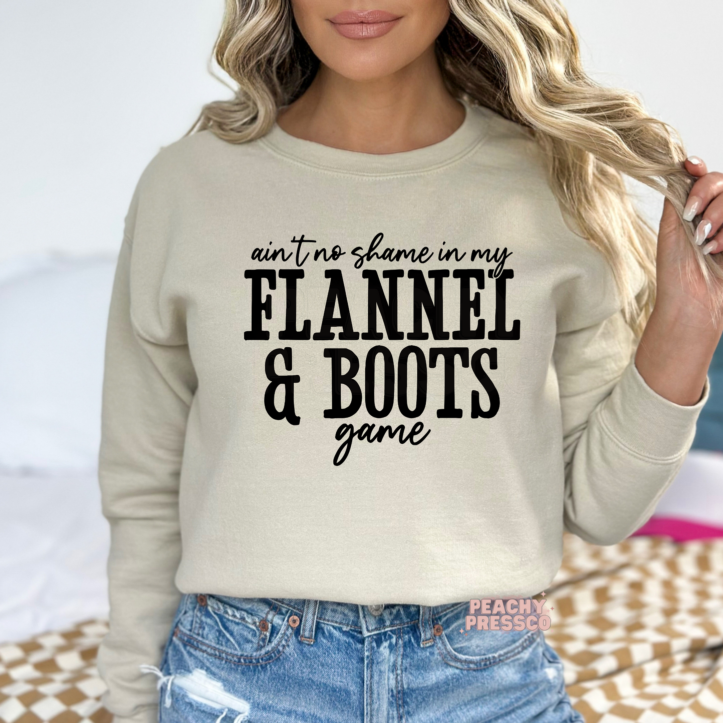 Flannel & Boots Game Shirt, Apparel