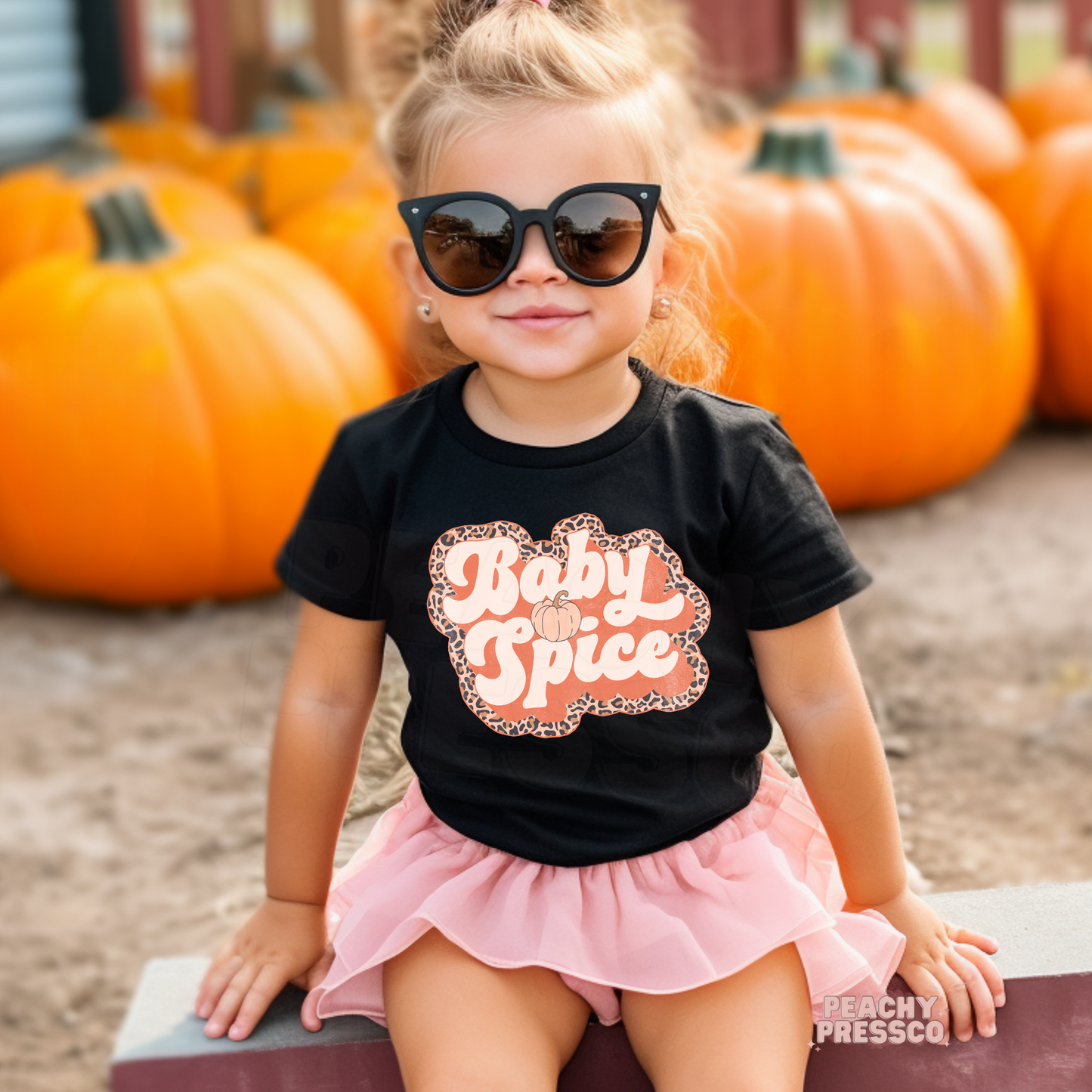 Baby Spice Leopard Print Fall Kids Apparel