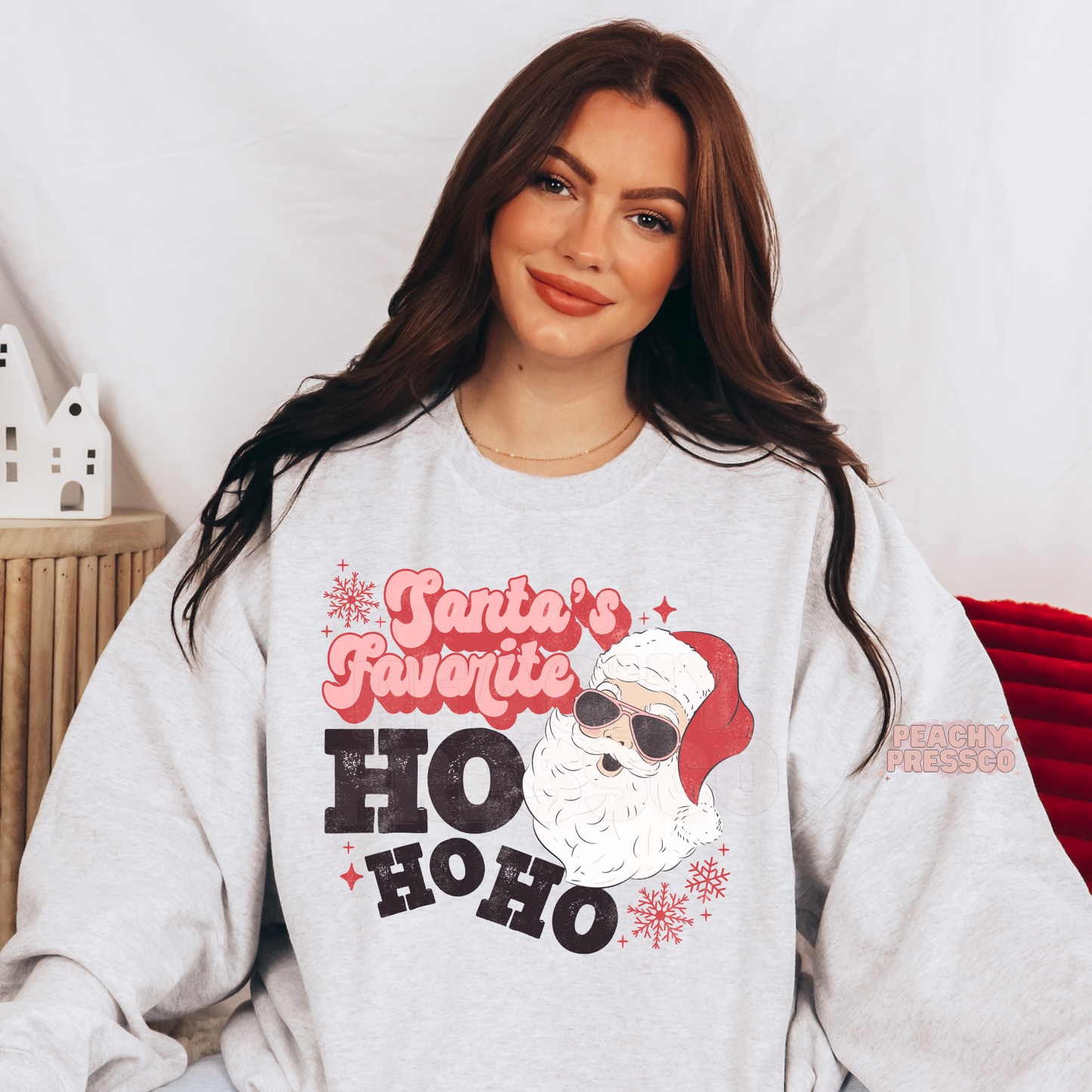 Funny Santa's Favorite Ho Ho Ho Christmas T-Shirt – Holiday Humor Apparel