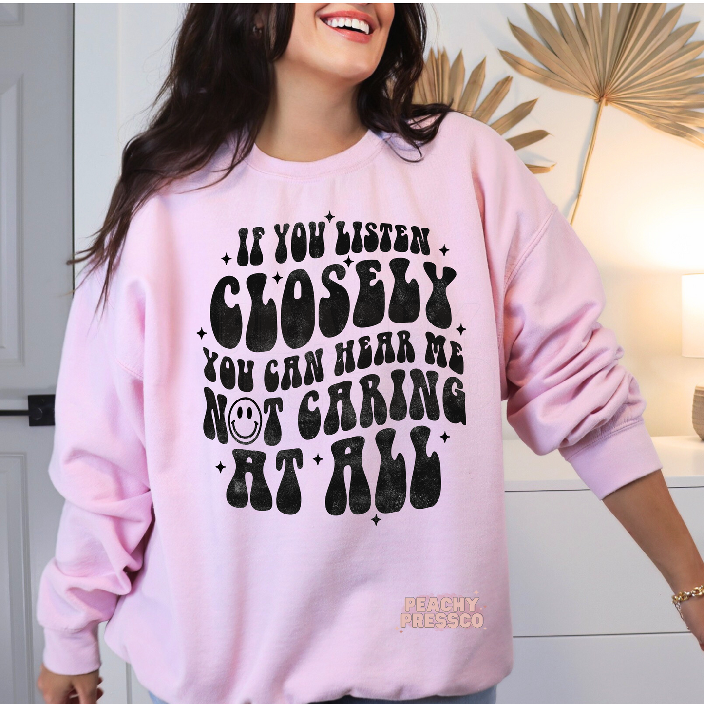 Funny "If You Listen Closely" Retro Graphic T-Shirt – Sarcastic Quote Apparel