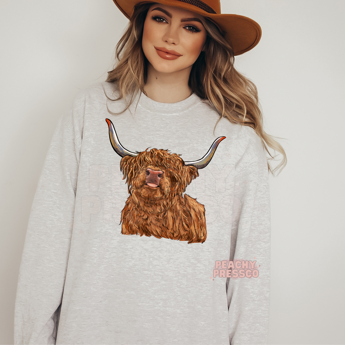 Highland Cow Graphic Tee – Funny Scottish Highlander Tongue Out Apparel for Farm Life Lovers