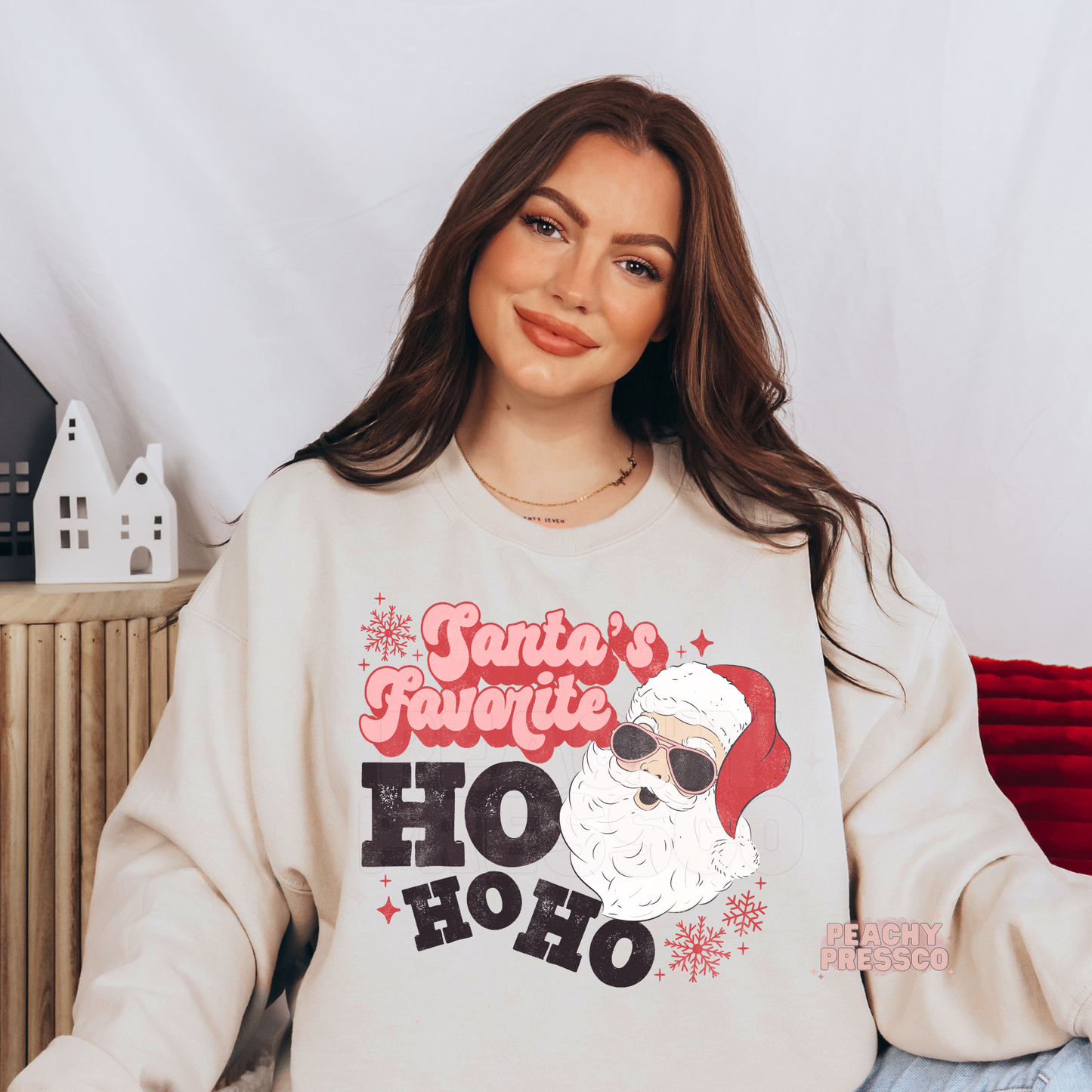 Funny Santa's Favorite Ho Ho Ho Christmas T-Shirt – Holiday Humor Apparel