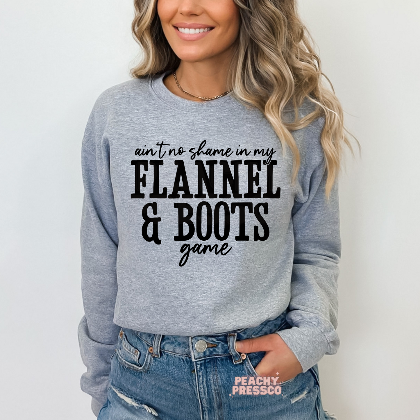 Flannel & Boots Game Shirt, Apparel