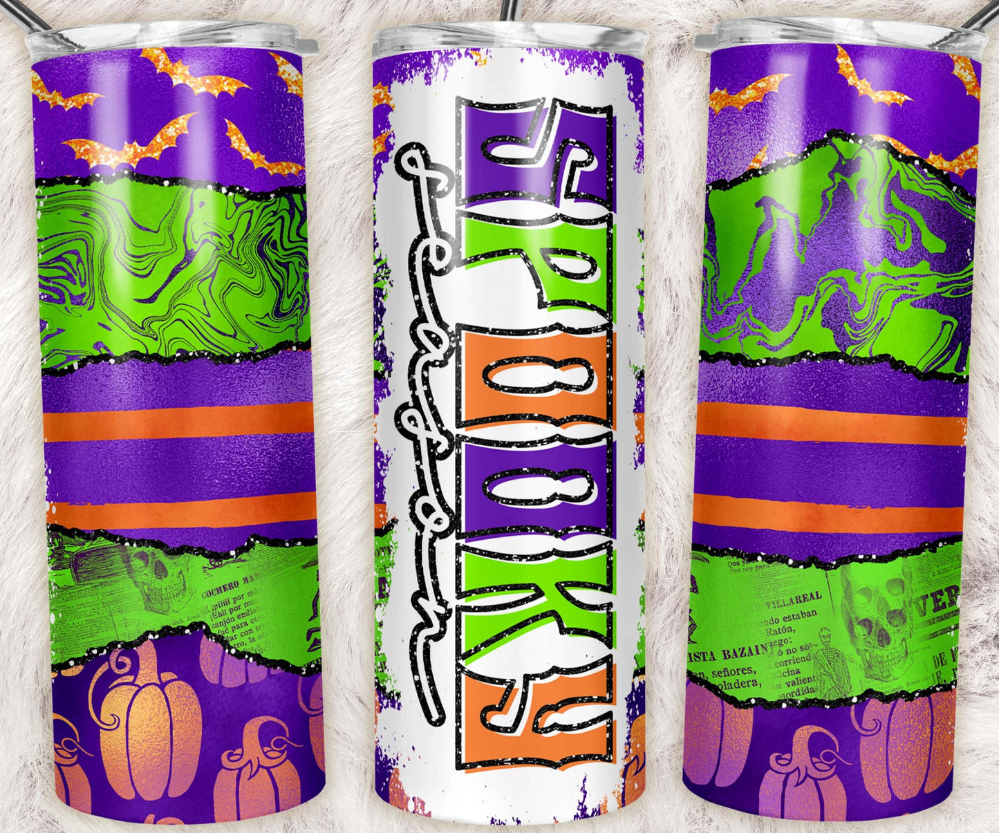 Spooky Season Vibes Tumbler