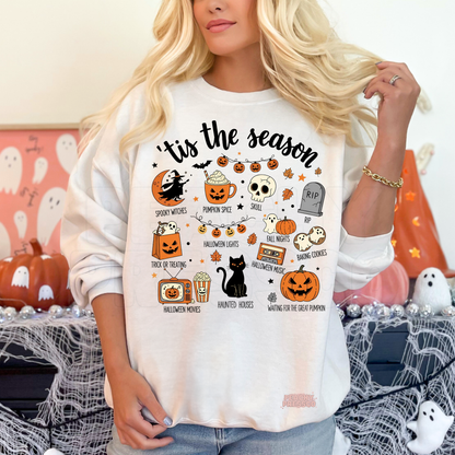 Tis the Season Halloween Sweatshirt | All the Spooky Things, Apparel