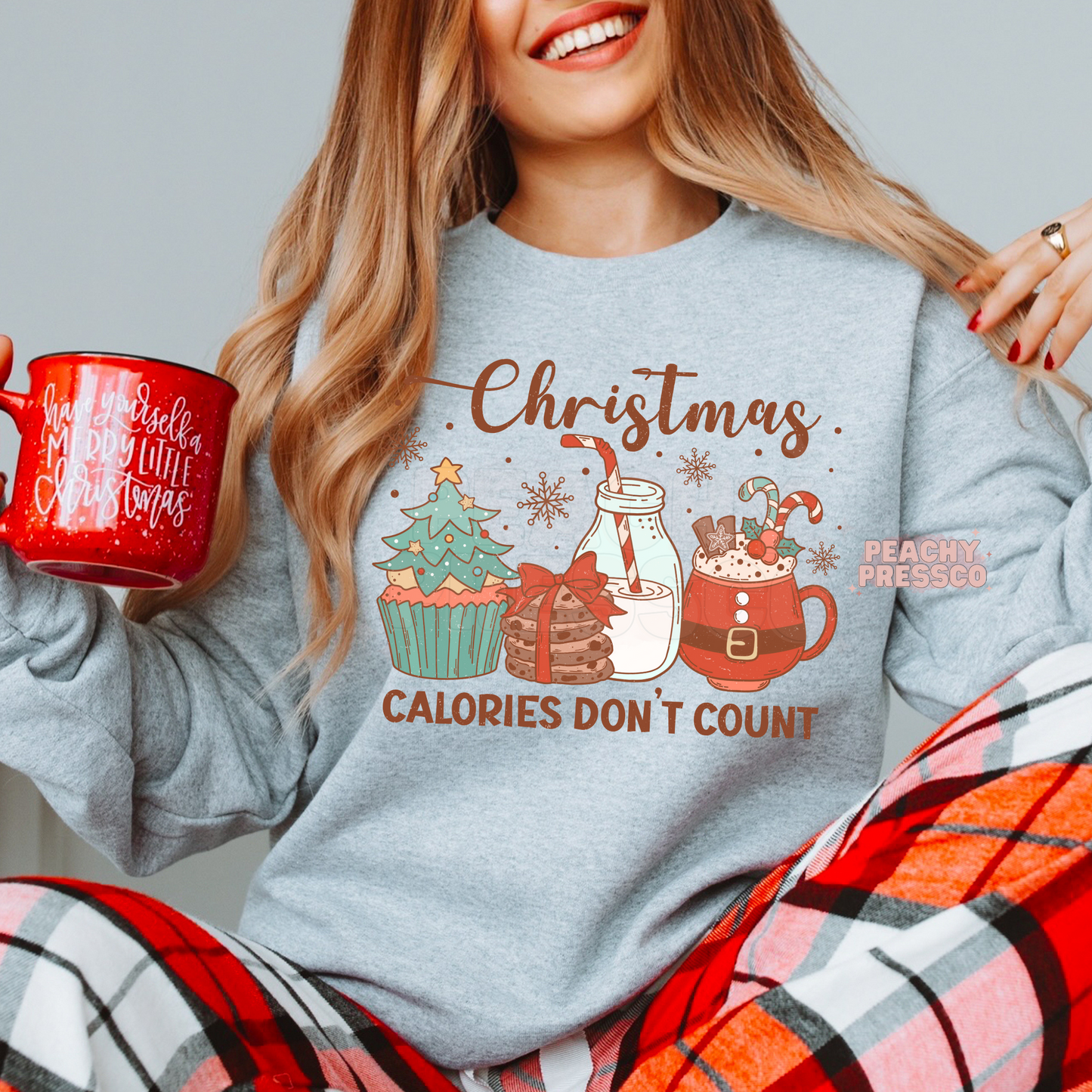 Christmas Calories Don’t Count Shirt – Funny Holiday Treats Apparel