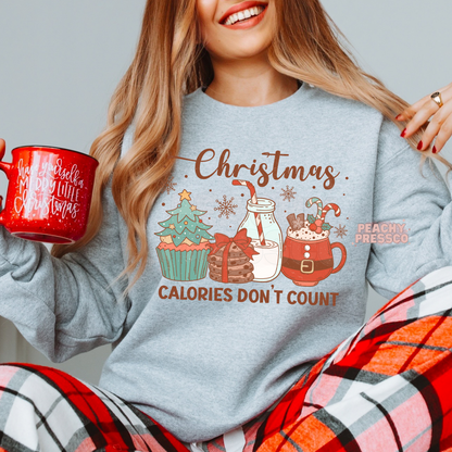 Christmas Calories Don’t Count Shirt – Funny Holiday Treats Apparel