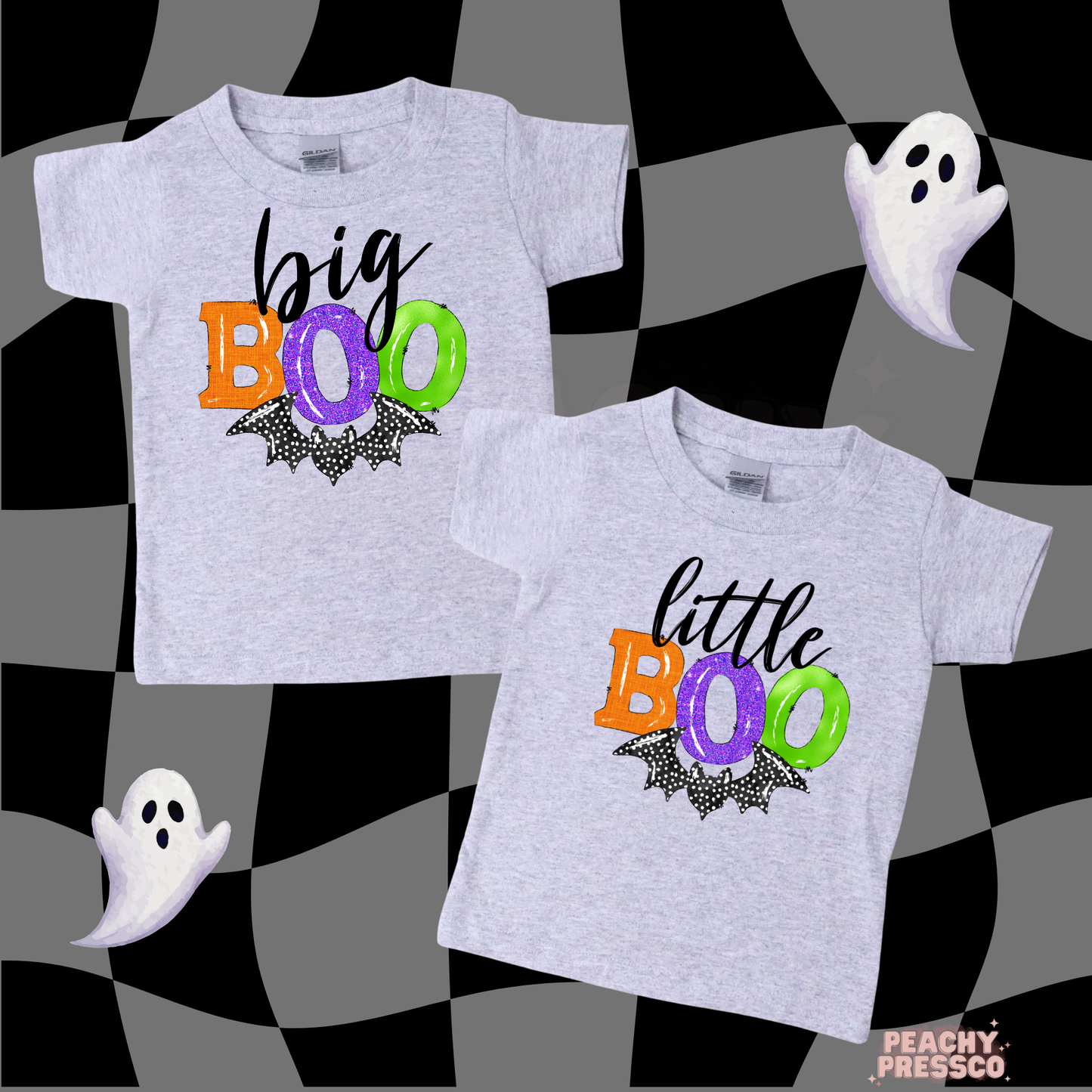 Big Boo & Little Boo Halloween Shirts | Fun Halloween, Kids Apparel