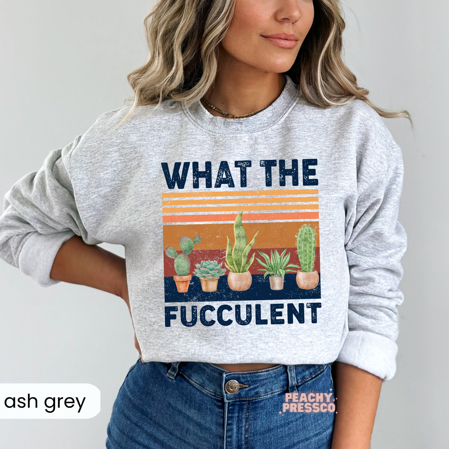 What the Fucculent Retro Succulent T-Shirt – Vintage Plant Lover Graphic Apparel