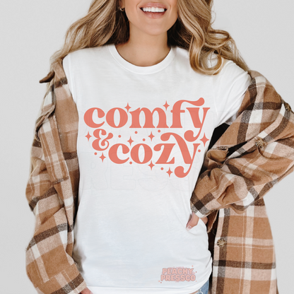 Comfy & Cozy Graphic Shirt – Cute Fall Apparel
