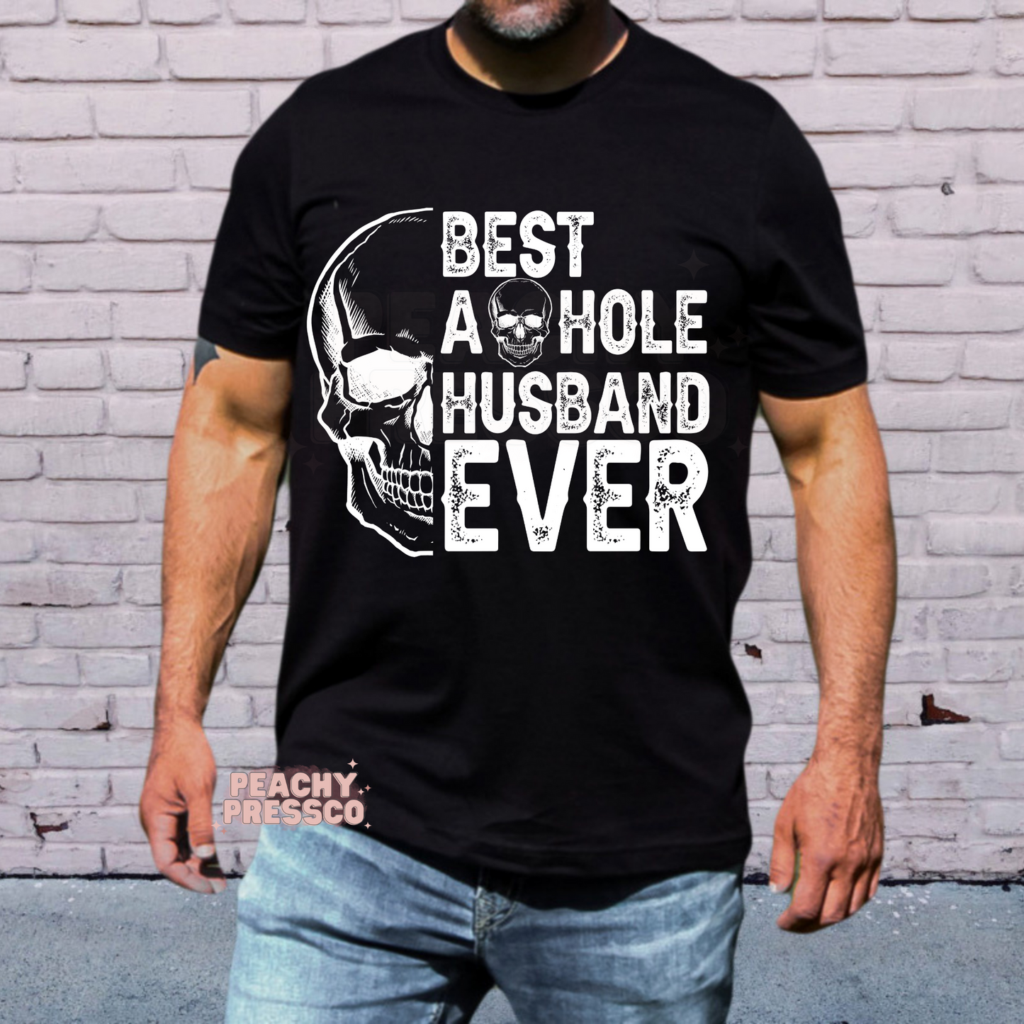 Best Asshole Husband Ever Skull Apparel – Funny Husband Gift for Him