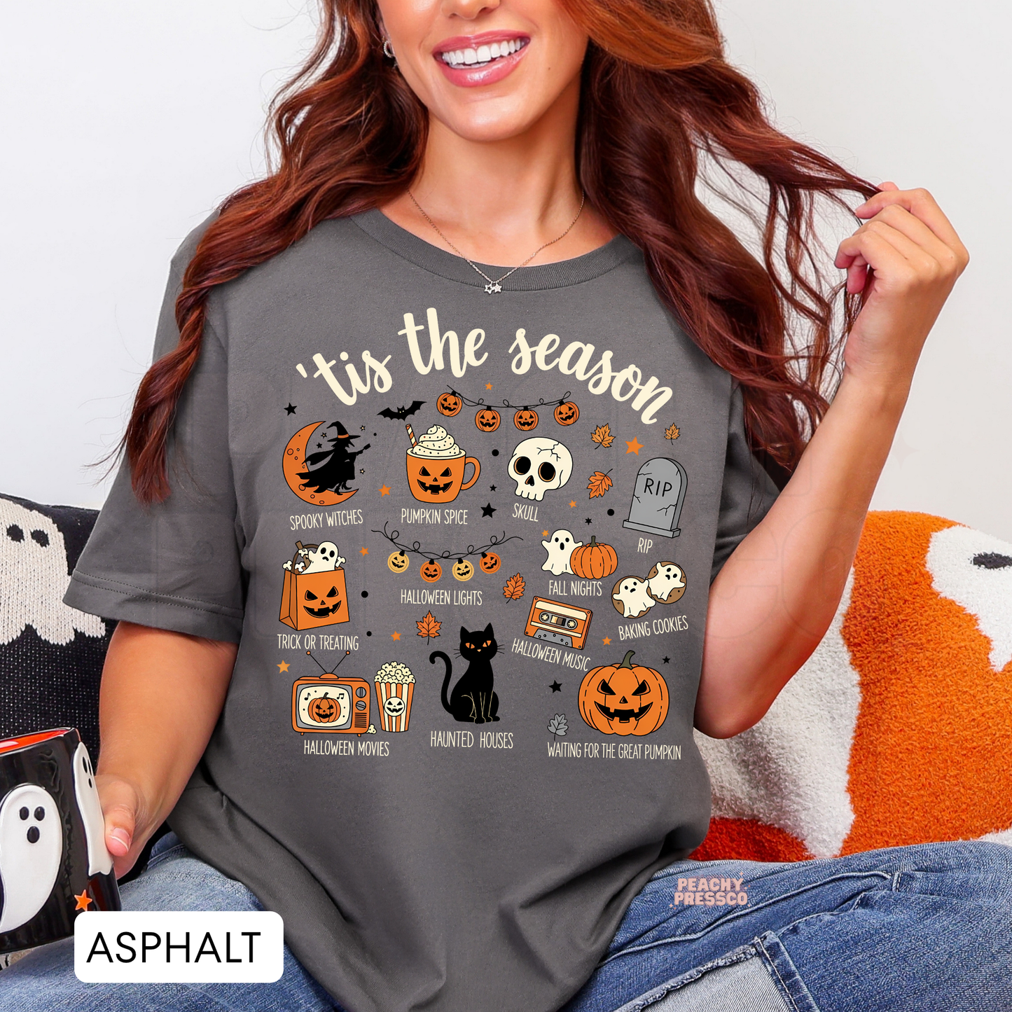 Tis the Season Halloween Sweatshirt | All the Spooky Things, Apparel