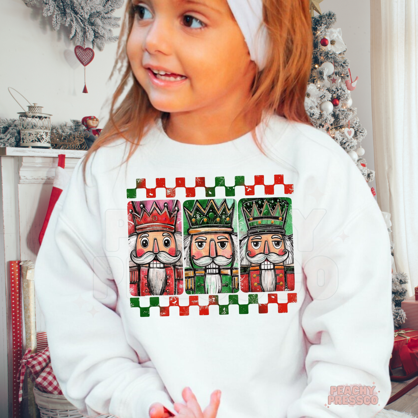 Nutcracker Christmas Trio Sweatshirt – Festive Holiday Kids Apparel