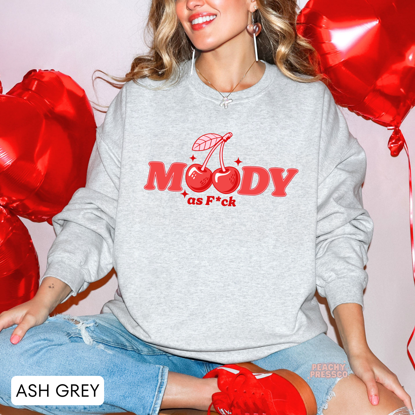 Moody as F*ck Cherry Shirt | Funny Valentine’s Day Apparel