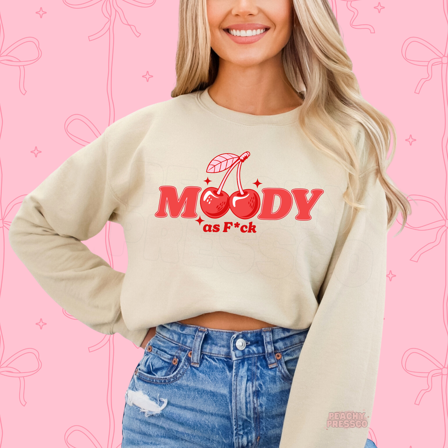 Moody as F*ck Cherry Shirt | Funny Valentine’s Day Apparel