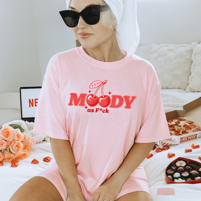 Moody as F*ck Cherry Shirt | Funny Valentine’s Day Apparel