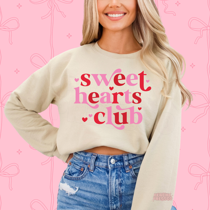 Sweet Hearts Club Shirt | Cute Love, Valentine’s Day Apparel