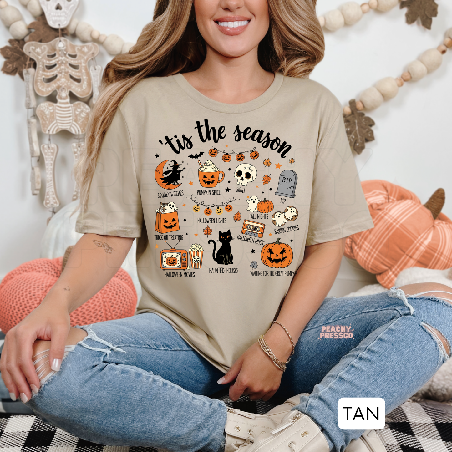 Tis the Season Halloween Sweatshirt | All the Spooky Things, Apparel