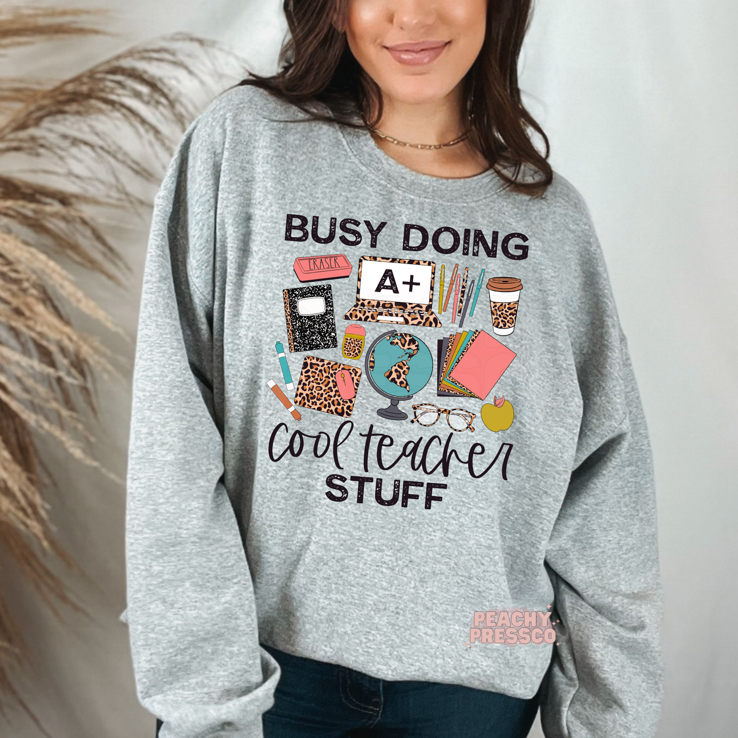 Busy Doing Cool Teacher Stuff T-Shirt – Fun Back to School Apparel