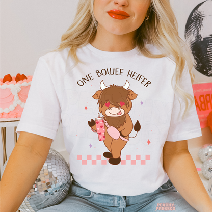 One Boujee Heifer Sweatshirt | Cute Girly Valentine’s Day Apparel