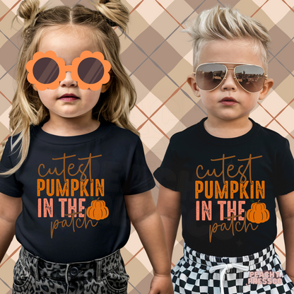 Cutest Pumpkin in the Patch Kids Apparel