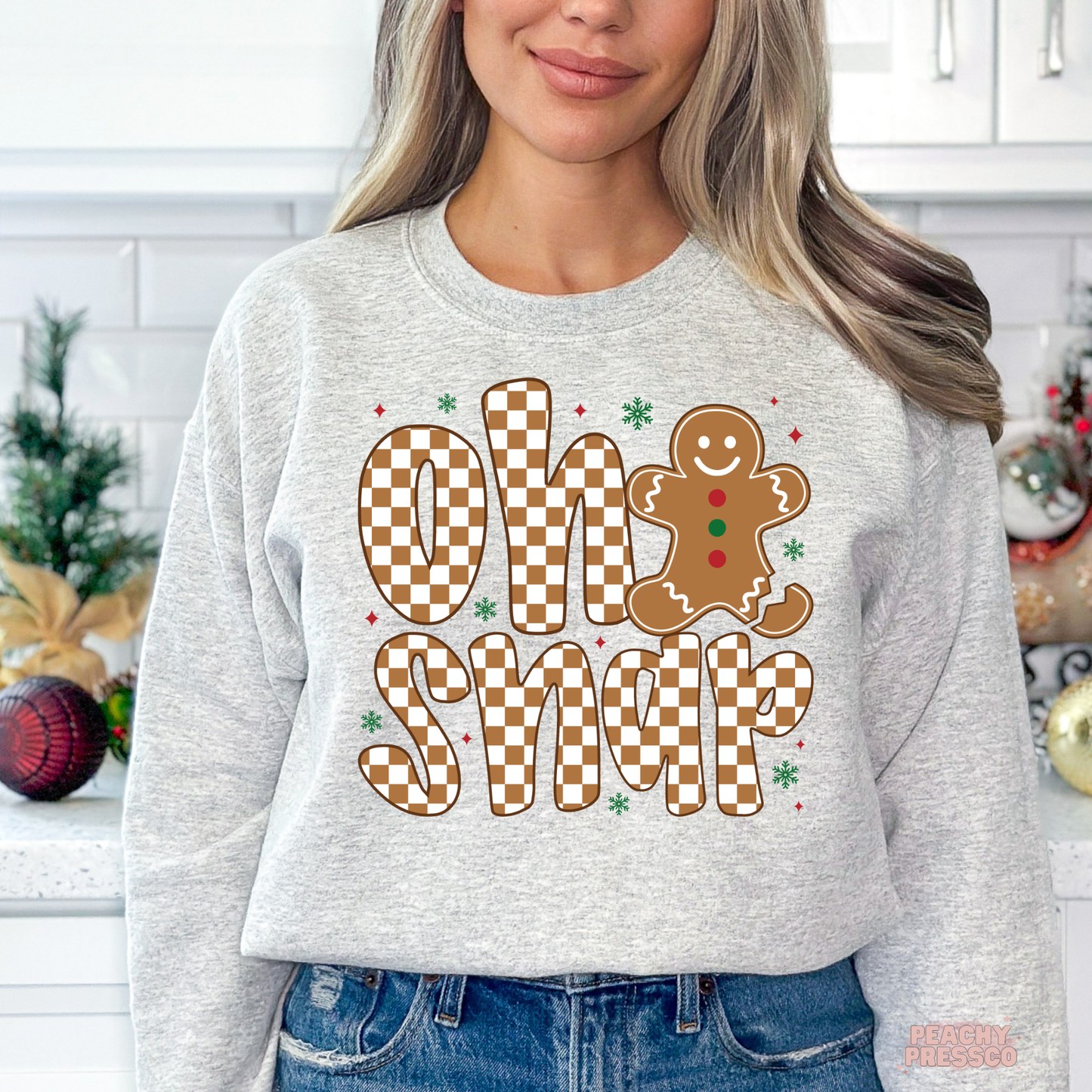 Oh Snap Gingerbread Shirt – Funny Christmas Holiday Apparel