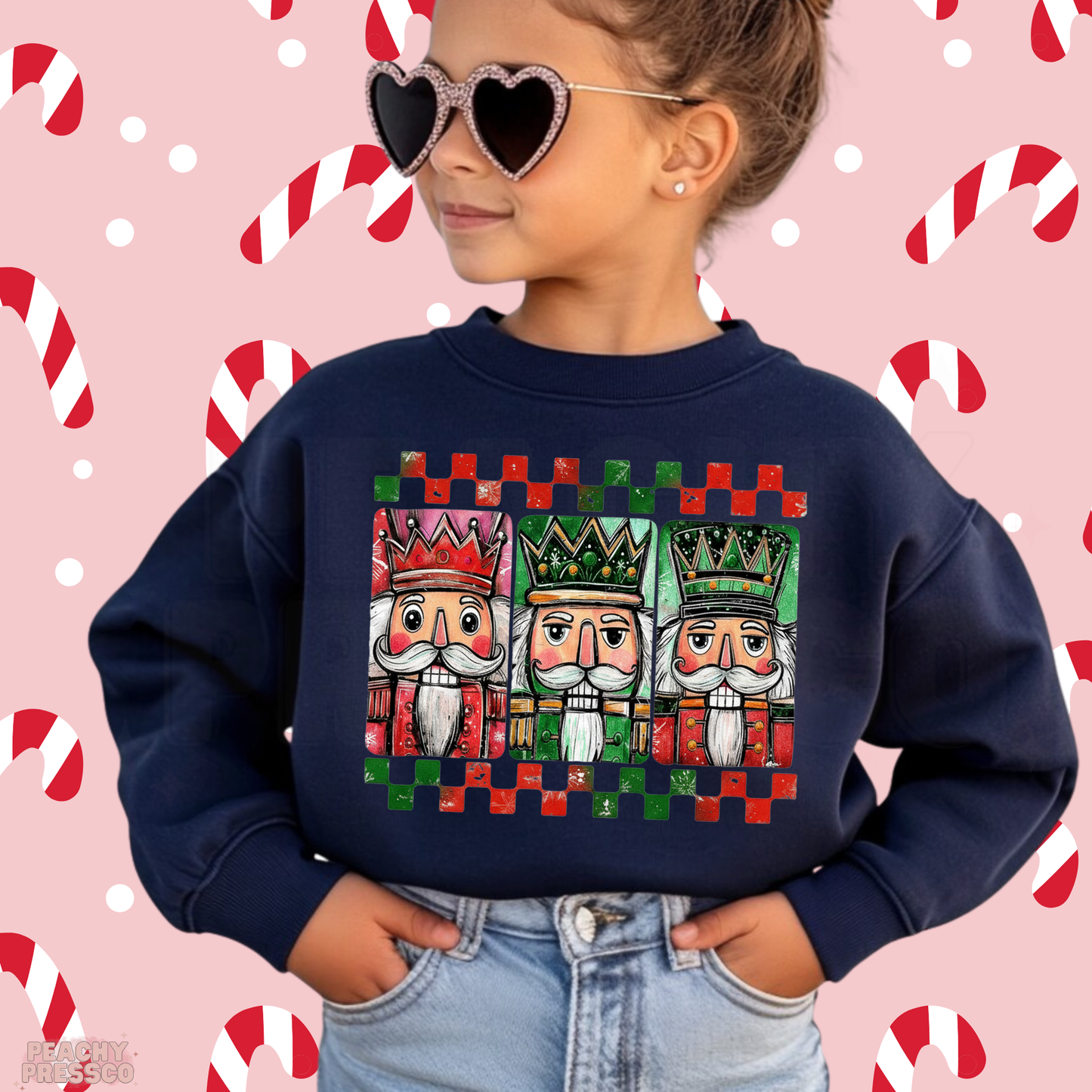 Nutcracker Christmas Trio Sweatshirt – Festive Holiday Kids Apparel